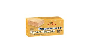 ETALON Karamellijäätelö kahdella vohvelilla 180ml