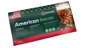 Amerikkalainen raaka savupekoni 150g