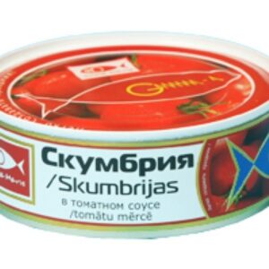 Makrilli tomattikastikkeessä 240g