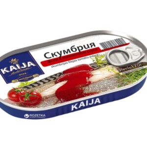 Makrillifilee tomaattikastikkeessä 170g