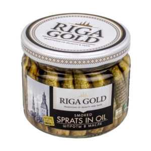 RIGA GOLD Sprotit öljyssä 250g