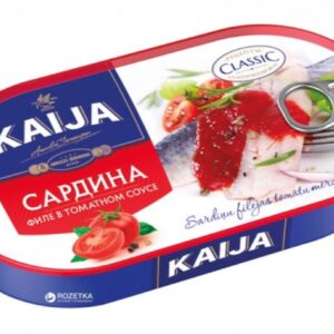 Sardiinit tomattikastikkeessa 170g