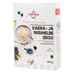 VESKI MATI Kaura-, riisihiutaleet 500g