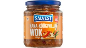 Kana-vihannes wok riisillä 530g