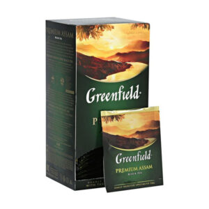 GREENFIELD Premium Assam musta tee 25x2g