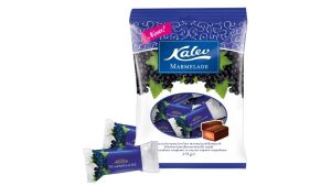 KALEV Mustaherukkamakuinen marmeladikarkki 175g