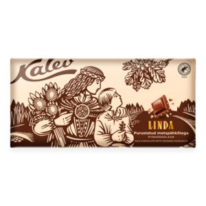 KALEV Maitosuklaa hasselpähkinä 300g