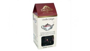 THURSON Musta tee vanilja 75g