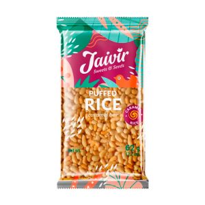 FUTURUS Puffattu riisi-karamellipatukka 62g