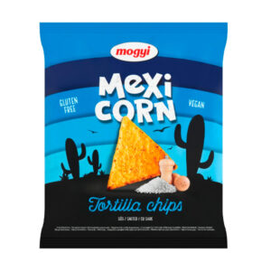 MOGYI Tortillasipsit suolatut gluteeniton, vegaaninen 90g
