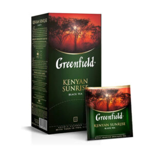 GREENFIELD Kenyan sunrise musta tee 25x2g