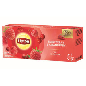 LIPTON Hedelmätee Vadelma-karpalo 20x1,6g 32g