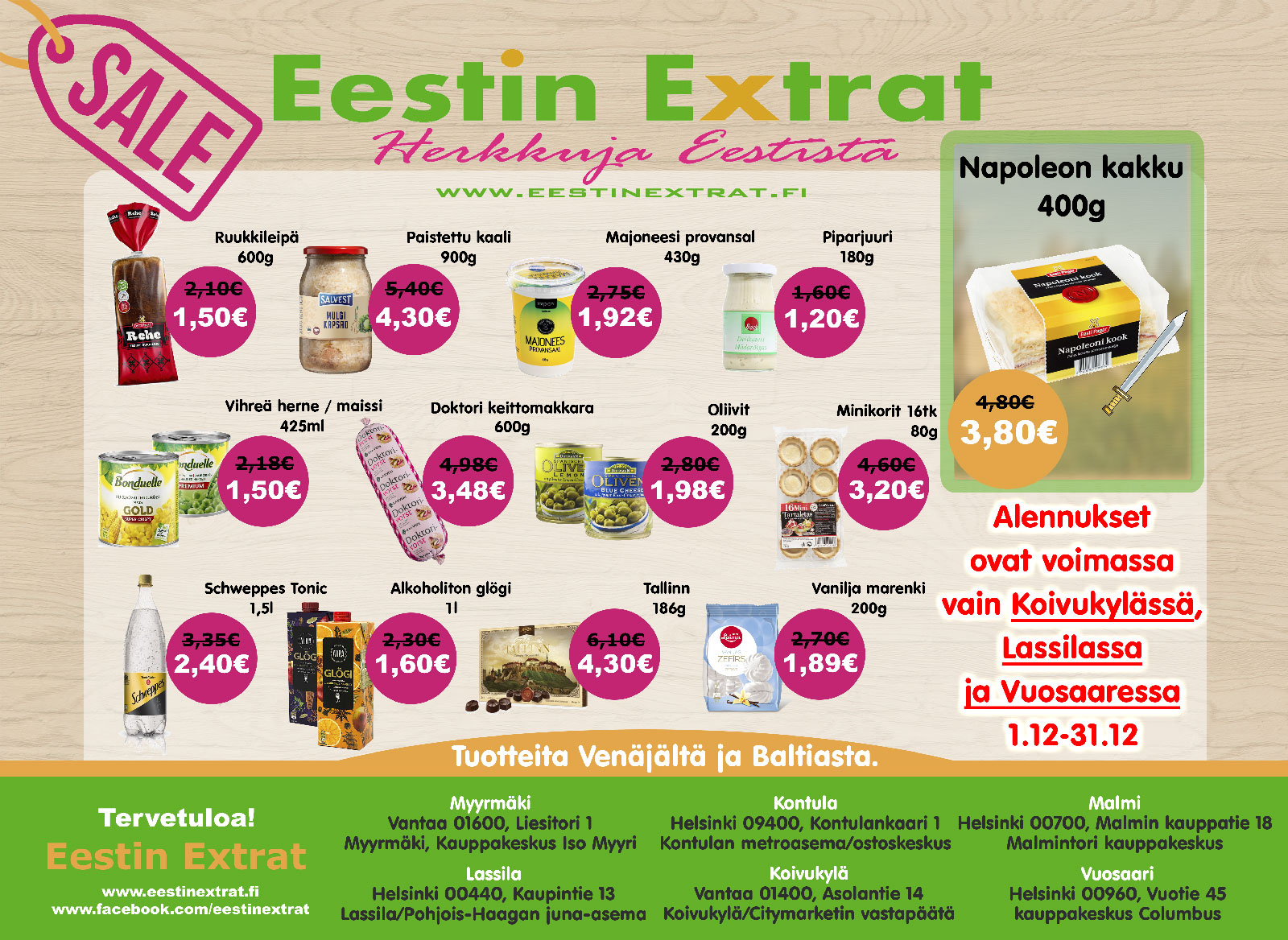 alennukset 2022 12