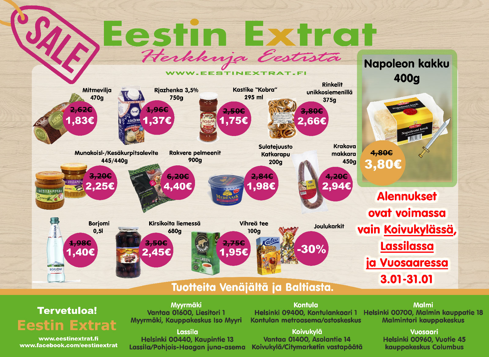 alennukset 2023 01